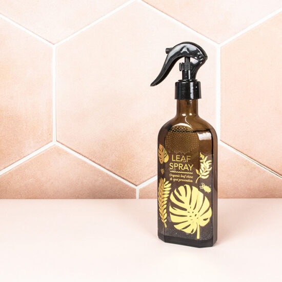 Botanopia Spray bottle - Amber Glass with gold sticker