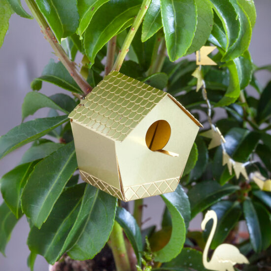 Tiny birdhouse by Botanopia